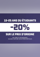 20% pour les étudiants chez Foot Locker! - Foot Locker