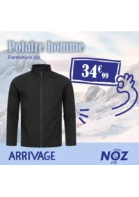 Prospectus Noz LANNION : Polaire homme