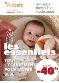 Prospectus Aubert AGNEAUX : Les Essentiels - Tout l'équipement pour votre bébé