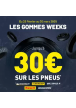 Promos et remises  : Avec les GOMMES WEEKS, c’est le moment de chausser votre moto comme il se doit !