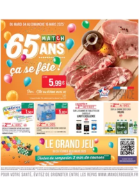 Prospectus Supermarchés Match Joeuf : 65 ANS ça se fête !