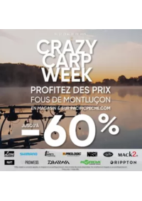 Prospectus Pacific Pêche COIGNIÈRES : Crazy carp week