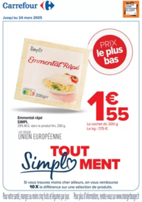 Prospectus Carrefour AIRE SUR LA LYS : FEUILLET DIGITAL SIMPL' CARREFOUR