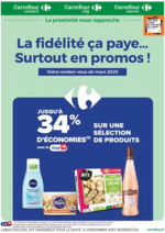 Prospectus  : LA FIDÉLITÉ, CA PAYE SURTOUT EN PROMOS EN MARS...