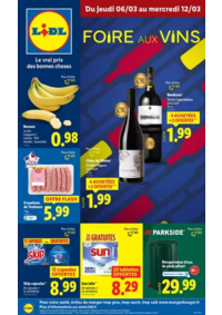 Prospectus Lidl SUCY EN BRIE : Les bonnes affaires sont chez Lidl ! Découvrez une sélection de produits à petits prix