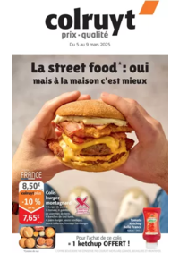 Prospectus Colruyt CORNIMONT : Street food