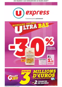 Prospectus U Express ARS EN RE : Quinzaine Commerçante