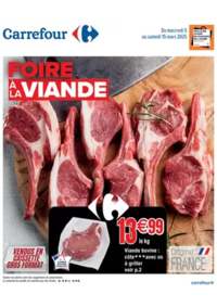 Prospectus Cora MOLSHEIM : Foire à la viande