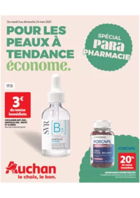 Prospectus Auchan Souppes-Sur-Loing : Pour les peaux à tendance économe