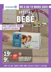 Prospectus E.Leclerc CASTRES : BEBE