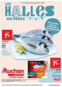 Prospectus Auchan Supermarché Paris 12 Reuilly : Les Halles en fêtes dans votre super