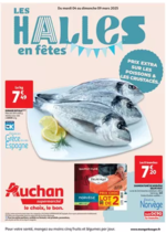 Prospectus Auchan Supermarché : Les Halles en fêtes dans votre super