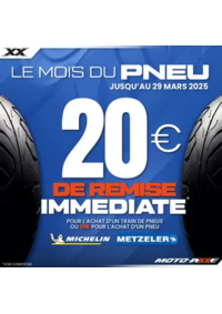 Prospectus Moto Axxe LIBOURNE : Le mois du pneu