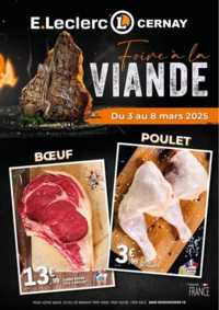 Prospectus E.Leclerc CERNAY : Foire à la Viande S10