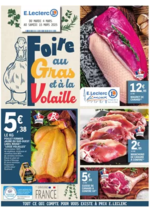 Prospectus E.Leclerc : FOIRE AU GRAS VOLAILLE