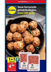 Prospectus Lidl BRAINE L'ALLEUD : Jouw Beroemde Gehaktballetjes