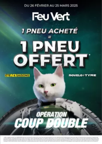 Prospectus Feu Vert MURS ERIGNE : Feu Vert - Opération Coup Double