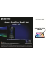 Promos et remises  : Tablette Galaxy Tab S6 Lite Offerte pour l'achat d'un pc portable Galaxy Book 5 360