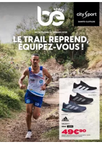 Prospectus City sport Nice la plaine : Le trail reprend, équipez-vous !