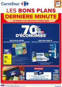 Prospectus Carrefour BESANCON Zone Commerciale Est : LES BONS PLANS DERNIÈRE MINUTE