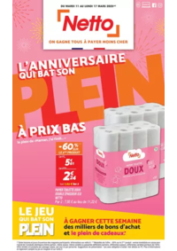 Prospectus Netto Saint-Amand-Montrond : L'anniversaire qui bat son plein à prix bas