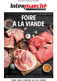 Prospectus Intermarché Super Chanteheux : S11 - R2 - FOIRE A LA VIANDE