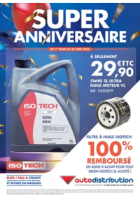 Prospectus auto distribution BELLEGARDE : Super Anniversaire !