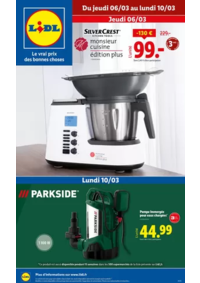 Prospectus Lidl VOLGELSHEIM : Les beaux jours arrivent Avec Parkside, vos projets de jardinage prennent vie !