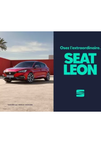 Prospectus Distributeur SEAT SARREBOURG : SEAT Leon 5 portes