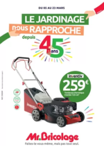 Promos et remises  : Le Jardinage nous rapproche depuis 45 ans