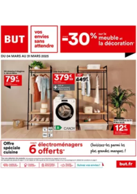 Prospectus BUT Cosy COULOMMIERS : Jusqu'à -30% sur le meuble et la décoration