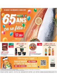 Prospectus Supermarchés Match Puttelange-aux-Lacs : 65 ANS ça se fête !