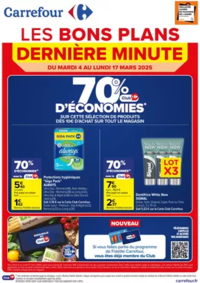 Prospectus Carrefour Drive BORT DELCY : LES BONS PLANS DERNIÈRE MINUTE