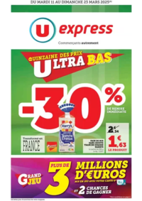 Prospectus U Express MATHA : Quinzaine Commerçante