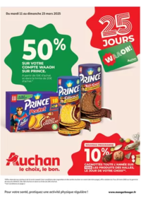 Prospectus Auchan BRIVES CHARENSAC : Les 25 jours Waaoh, ça continue