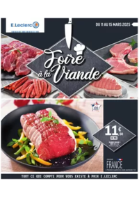 Prospectus E.Leclerc MONTAYRAL : FOIRE A LA VIANDE