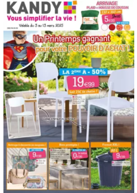 Prospectus KANDY FRUGES : Un printemps gagnant pour votre pouvoir d'achat !