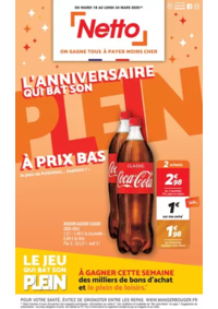 Prospectus Netto Beaufort-en-Vallée : L'anniversaire qui bat son plein à prix bas