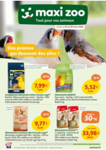 Promos et remises  : Maxi Zoo, Tout pour vos animaux - Des promos qui donnent des ailes!