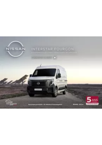 Prospectus Nissan LA RAVOIRE : Nouveau Nissan Interstar