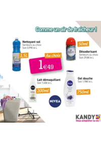 Prospectus KANDY ETALONDE : COMME UN AIR DE FRAÎCHEUR !