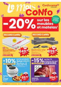 Prospectus Conforama Meyrin : Conforama reklamblad - FR