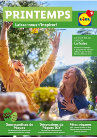 Prospectus Lidl Aegerten : Printemps - FR