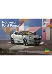 Prospectus Ford ROMANÈCHE THORINS : Ford Nouveau Puma