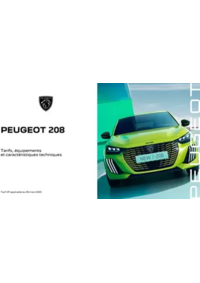 Prospectus Peugeot SÈTE 12 Rue Chavasse : Peugeot Nouvelle 208