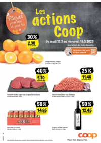 Prospectus Coop Supermarché Bernex : Coop reklamblad