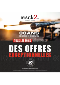 Prospectus Pacific Pêche AUXERRE - MONÉTEAU : Ce mois-ci découvrez une NOUVELLE sélection de produits de la marque Mack2 à un prix EXCEPTIONNEL !