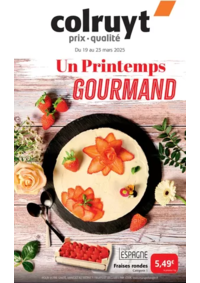 Prospectus Colruyt BRAZEY EN PLAINE : Un Printemps gourmand