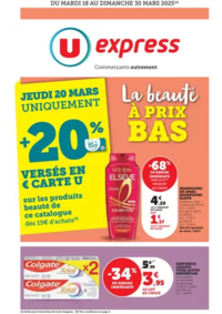 Prospectus U Express : Spécial Beauté