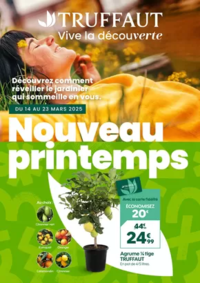 Prospectus Truffaut Rennes : Dépliant nouveau printemps page simple